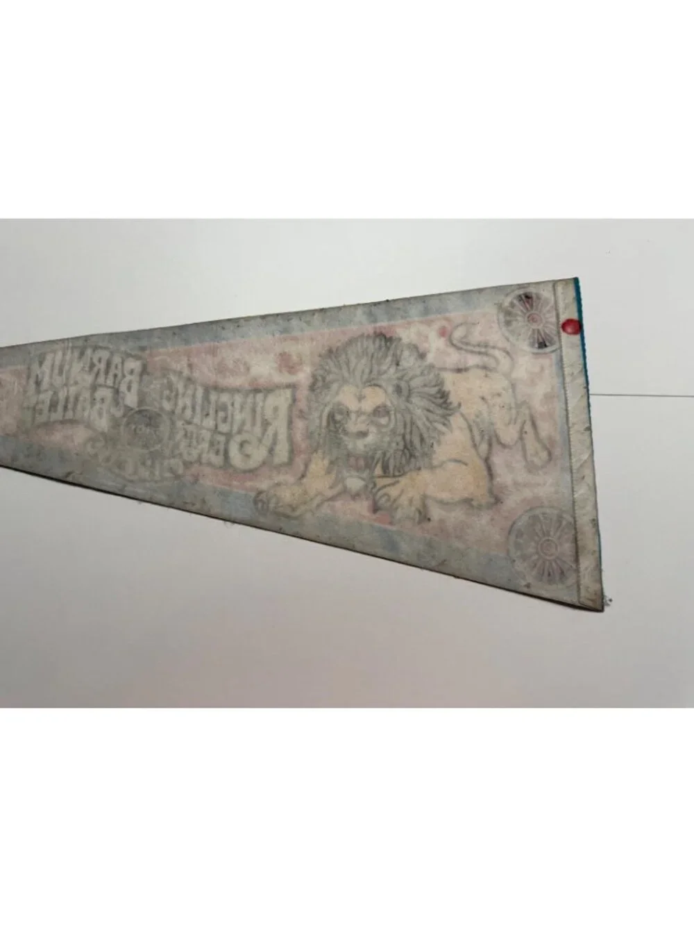 Vintage Ringling Brothers and Barnum and Bailey circus pennant